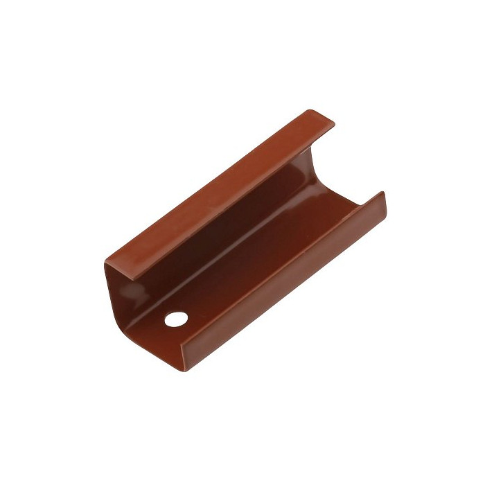 Соединительный зажим для снегозадерж. решетки, Коричневый, сталь, ФЭЗ