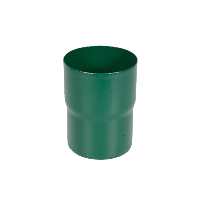 Соединитель трубы, сталь, d-90 мм, зеленый, Aquasystem