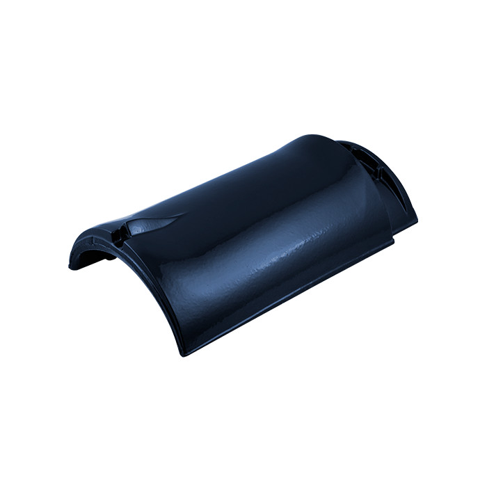 Коньковая черепица 2,7 шт/п.м., Бриллиантово-черный, ABC